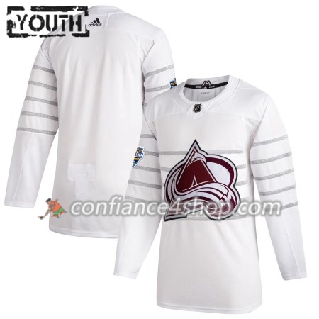 Adidas Maillot de Hockey Colorado Avalanche Blank Blanc 2020 NHL All-Star Authentic - Enfant